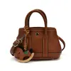Bolsa de Mão Patchwork Vintage Transfronteiriça, Mini Bolsa Tote de Ombro Transversal de Luxo de Nicho da Moda para Meninas