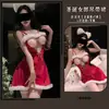 Ropa Interior Sexy Original Manyu Navidad Puro Deseo Atmósfera Sexy Dulce Conjunto de Top Tubo y Minifalda 8010