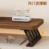 Soporte elevador para computadora de escritorio soporte para monitor base para pantalla de visualización estante de escritorio de oficina