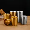 Taza de Acero Inoxidable Grueso de Doble Capa Estilo Coreano 304, Taza de Cerveza, Taza Portátil, Taza de Café, Taza de Agua, Taza para Bebidas, Taza de Leche