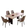 Silla de Comedor Moderna Simple, Silla de Lujo Ligero, Silla con Respaldo para el Hogar, Silla de Comedor Nórdica, Silla de Ocio, Silla de Café, Taburete de Hotel