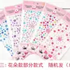 Adesivos de Pedras Preciosas para Crianças Diamante de Cristal Adesivos de Desenho Animado Menina Princesa 3D Tridimensional Adesivos de Recompensa Materiais Decorativos