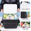 Bolsa de Almuerzo Transfronteriza Gran Capacidad Cuadrada Bolsa de Hielo Portátil de Mano Bolsa de Picnic Portátil Se Puede Cruzar Cuerpo Caja Aislada Caja de Almuerzo Bolsa Aislada