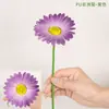 Flores de Gerbera Artificiales para Fotografía, Decoración del Hogar, Flores de Seda Artificiales, Margaritas Decorativas, Flores de Gerbera para Adornos de Sala de Estar y Mesa de Comedor