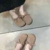 Zapatos Planos Estilo Bosque Retro con Suela de Corcho y Forro de Felpa Birkenstock para Mujer 2025 Otoño e Invierno Nuevo Estilo Mocasines Versátiles Slip-On con Lazo