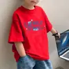 Novedad 2026 Camisetas de Algodón Puro para Niños, Ropa de Verano de Moda para Niños Mayores, Camisetas de Manga Corta Frescas y Elegantes para Niños en Verano