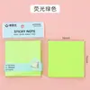 Notas Adhesivas de Colores, Papelería Creativa de Oficina, Bloc de Notas Desprendibles para Estudiantes, Papel de Memo Adhesivo Fuerte Simple al por Mayor