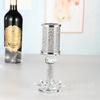 Nuevo candelabro de loto de cristal de estilo europeo, candelabro de adoración de Buda, lámpara de adoración de Buda, candelabro de mantequilla, candelabro de loto decorativo