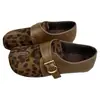 Zapatos Casuales de Moda para Mujer sin Cordones, Ligeros y Cómodos, Estampado de Leopardo, Nuevos para Primavera y Otoño 2026, para Comercio Transfronterizo