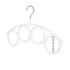 Colgador de Anillo Artefacto de Almacenamiento para Bufandas Estante Antideslizante para Bufandas de Seda Percha Doméstica para Corbata Almacenamiento en Armario Secado Multifuncional