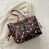 Bolsa de compras, bolso de hombro, bolsa tote impresa 2026, gran capacidad, bolso de mano informal transfronterizo, bolso de axila, bolsa tote nueva