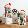 Adornos Creativos de Resina para Nochebuena Papá Noel Regalos de Navidad y Año Nuevo Decoraciones para Escritorio de Oficina