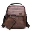 Bolso de Hombro para Hombre, Bolso Cruzado Casual de Negocios, Bolso de Moda Estilo Coreano, Mochila Pequeña, Bolso de Mano Vertical de Marca de Moda para Hombre