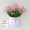 Conjunto de cesta de flores pendurada na parede Cesta suspensa de flores artificiais Decoração de parede Cesta suspensa Decoração de parede Decoração de parede suspensa Decoração floral