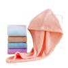 Gorro para cabello seco, nuevo gorro de baño absorbente de vellón coral para mujer, toalla para cabello seco, turbante suave, toalla lisa, comercio exterior, venta al por mayor