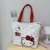 Bolso bandolera grande y elegante de Hello Kitty para mujer, bolso de hombro tipo tote moderno y versátil