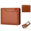 Cartera Aliexpress para Hombre Cartera Pequeña para Hombre Corta Juvenil Personalizada Horizontal para Estudiante Portatarjetas Transfronterizo Venta al por Mayor
