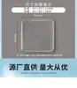 Procesamiento de embalaje transparente personalizado caja de plástico pp cosméticos joyería borla caja de almacenamiento mini creativo portátil con tapa