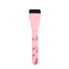 Brocha de Base One-Line Transfronteriza Estampado de Cereza Mango de Goma Corrector Sin Marcas Brocha para Mascarilla Facial Ultra Delgada Sin Polvo para Principiantes