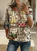 Novo Produto 2026: Camisa Longa Vintage com Renda Vazada e Efeito Amassado, Atacado a Partir de Uma Peça, Site Independente da Amazon Transfronteiriço Temu