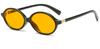 Óculos de Sol Jamie 9432 Estilo Zhang Yuanying Armação Pequena Oval Estilo Coreano Retrô Lentes Lisas Anti-Luz Azul Podem Ser Personalizados para Miopia