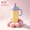 Taza Aislada Gigante con Asa, Gran Capacidad, Taza de Hielo de Doble Uso, Alto Valor Estético, Taza de Agua Linda, Logo Personalizable