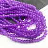 Cuentas Redondas de Cristal Imitación Jade para Hombres y Mujeres, Estilo Pareja Cuentas Sueltas de Jade Cuentas Espaciadoras Accesorios para Joyería DIY Venta al por Mayor