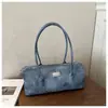 Bolso axila de gran capacidad para mujer 2026 nuevo de moda simple de gamuza tipo almohada versátil bolso de hombro para el día a día