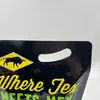 Bolsa autosoportante de nylon engrosado con boquilla de succión de papel de aluminio 5L bolsa con boquilla de succión de grado alimenticio bolsa de empaque de agua rica en hidrógeno compuesto de cuatro capas