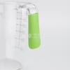 Copo Medidor Criativo para Bolo Plástico com Escala Copo com Cabo de Silicone Copo Medidor de Plástico Transparente Grau Alimentício Copo Medidor para Assar