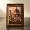 Moldura para Foto Estilo Europeu Retrô Americano Moldura Vazia Mesa 6 polegadas Resina 10 polegadas 16 polegadas Pintura a Óleo Moldura para Pendurar na Parede Qualquer Tamanho