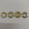 Clip para oreja de pliegues retorcidos de rosca lisa europeo y americano clip para oreja retro minoritario sin agujero en la oreja aretes de temperamento aretes aretes aretes