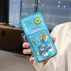Adecuado para fundas de teléfono móvil Lenovo, Tarjetas digitales divertidas, Flotadores inflables de mascotas lindos y modernos, Tarjetas de identificación de dibujos animados para hombres y mujeres para refrescarse