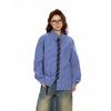 Camisa a Cuadros Tie-Dye para Hombre y Mujer, Camisa de Manga Larga Otoñal Cleanfit, Chaqueta Versátil Casual Holgada