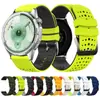 Adecuado para Huawei Gt6 Samsung S3 Garmin Xiaomi Suunto Smart Watch Correa de Silicona Bicolor Aliento de Bebé de 22 mm