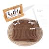 Gorro de lana con lazo y perla para mujer, para otoño e invierno, grueso, combinable con todo, con protección para los oídos, gorro de punto pequeño con cabeza grande y cara ancha.
