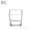 Venta al por mayor de fábrica Taza de vela de vidrio personalizada Portavelas de vidrio Frasco para velas Taza de fondo curvo Taza de vidrio para aromaterapia