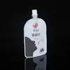 Bolsa de Embalaje Personalizada para Salsa Barbacoa Ajo Pimienta Jugo Bolsa con Base para Gelatina de Leche Bolsa Desechable de Papel de Aluminio para Yogur