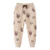 Una generación de ropa nueva de otoño e invierno para niños, pantalones para niños, pantalones para niños, pantalones de felpa de algodón estampado
