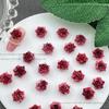 Acessórios para Unhas Tie-dye Yanran Rosa Bêbado Novos da Primavera Camélia de Resina Macia Bolsa de Material para Acessórios de Unhas