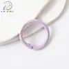 Anel Mabe colorido 33mm com revestimento UV argola mola chaveiro acessório DIY material de decoração fivela de conexão para bolsa