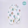 Pantalones antimosquitos bebé clase a pantalones de fibra de bambú pantalones de gasa de algodón de bambú delgados sensación fresca aire acondicionado verano niños y niñas bebé
