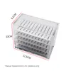 Caja de Almacenamiento de Acrílico de 5 Capas para Pestañas de Injerto de Flor de Camelia Caja de Almacenamiento de Flor Caja de Almacenamiento de Flor de Mesa para Pestañas de Injerto de Raíz Única