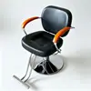 Silla de barbero de metal, silla de peluquería ajustable, silla para cortar el pelo específica para salón, silla de barbero reclinable para salón