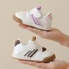 Zapatos Infantiles Fumei Otoño e Invierno Zapatos Blancos para Bebé Zapatos para Bebés y Niños Pequeños Suela Suave Forrados de Felpa Zapatos para Niña Bebé Zapatos de Patineta para Niños