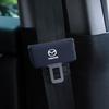 Adecuado para el enchufe del cinturón de seguridad de Mazda, hebilla del cinturón de seguridad, cubierta protectora antiarañazos, antidesgaste, anticortes, fila delantera y trasera, universal.