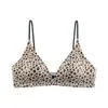 Sujetador de tirante fino estilo francés de puro deseo para mujeres con poco busto, verano, sin costuras, copa triangular, espalda bonita, estilo fino