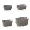 Cesta de Armazenamento com Textura de Tecido Imitado para Mesa de Escritório Corredor Mesa de Centro Cesta de Armazenamento para Miudezas Artefato de Armazenamento para Dormitório Cesta de Armazenamento para Banheiro