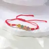 Pulsera trenzada Círculo Qiankun, estilo Nudo Chino, Símbolo de Manzana y Deseo, Fragmentos de Plata, 0 kg Atracciones Turísticas, Fabricante Transfronterizo, Venta al por Mayor de Joyería