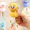 Gancho Cartoon Telescópico que Muda de Rosto, Criativo e Fofo, para Banheiro, Cozinha, Atrás da Porta, Sem Marcas, Sem Furos, Sem Pregos, Gancho Adesivo